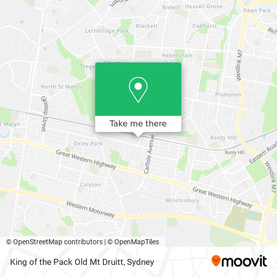 How to get to King of the Pack Old Mt Druitt in Mount Druitt by Bus or ...