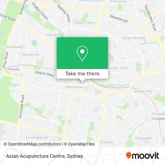 Asian Acupuncture Centre map