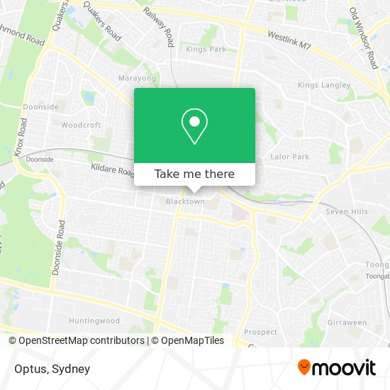 Optus map