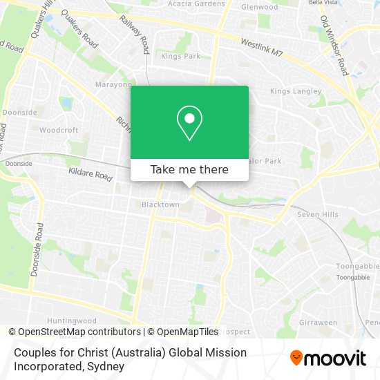 Couples for Christ (Australia) Global Mission Incorporated map