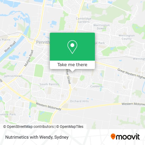 Nutrimetics with Wendy map