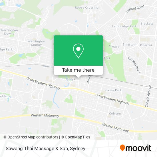 Sawang Thai Massage & Spa map