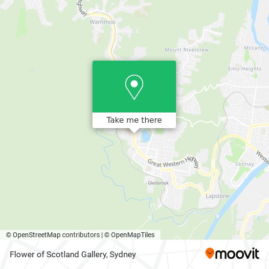 Mapa Flower of Scotland Gallery