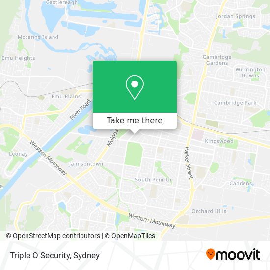 Triple O Security map