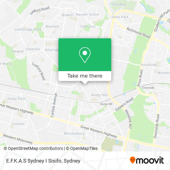 E.F.K.A.S Sydney I Sisifo map