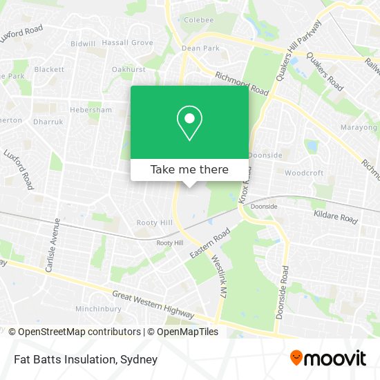 Fat Batts Insulation map