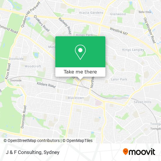 J & F Consulting map
