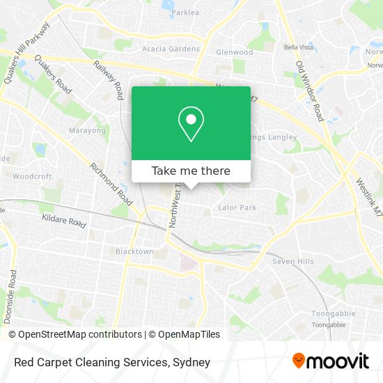 Mapa Red Carpet Cleaning Services