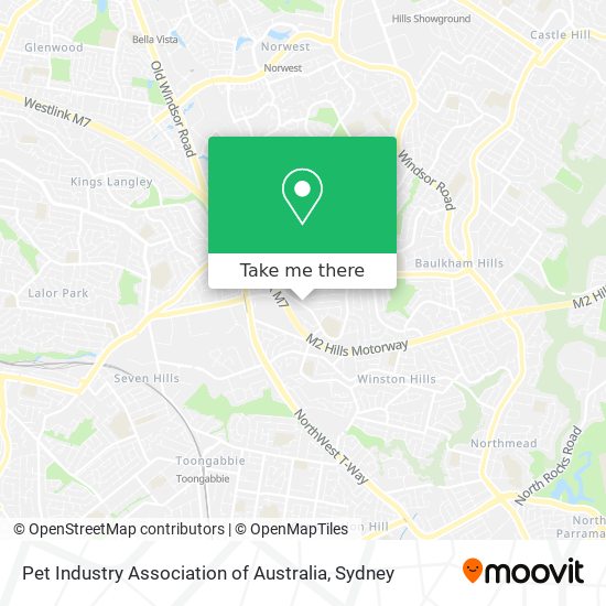 Pet Industry Association of Australia map