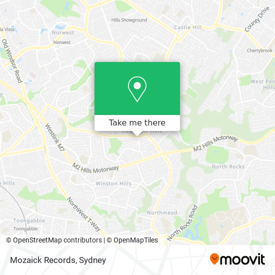 Mozaick Records map