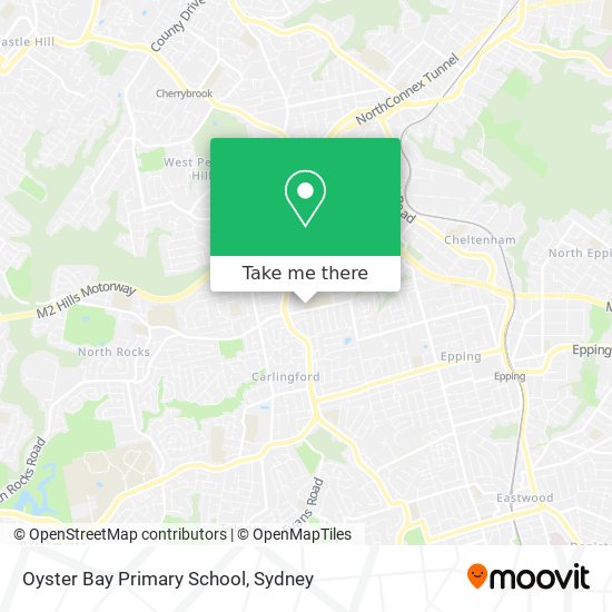 Oyster Bay Primary School map