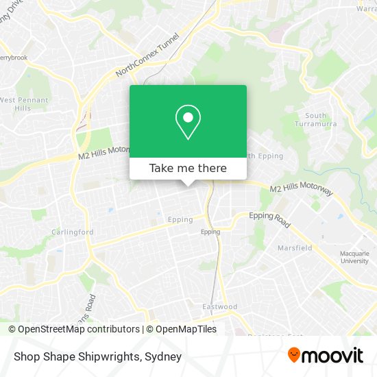 Shop Shape Shipwrights map