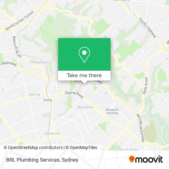 BRL Plumbing Services map