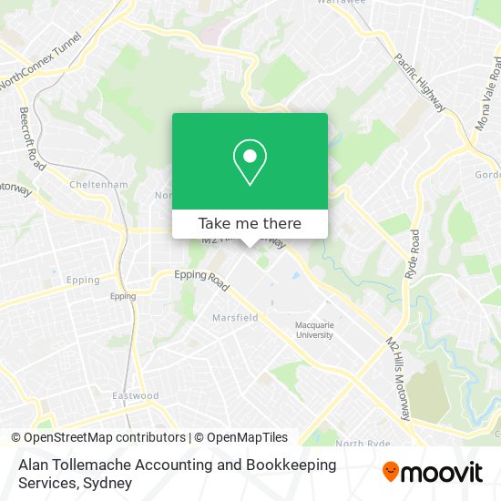 Alan Tollemache Accounting and Bookkeeping Services map