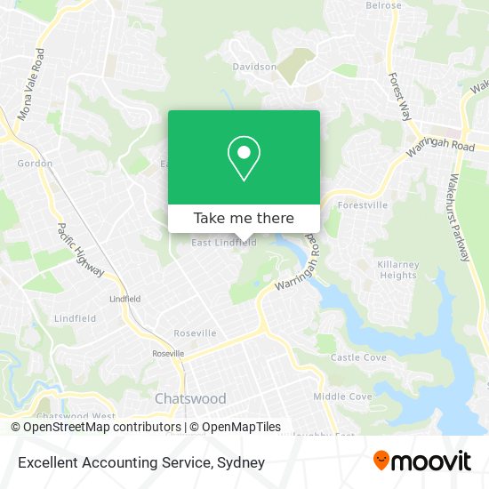 Excellent Accounting Service map