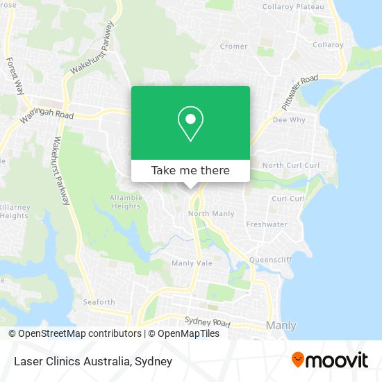 Laser Clinics Australia map