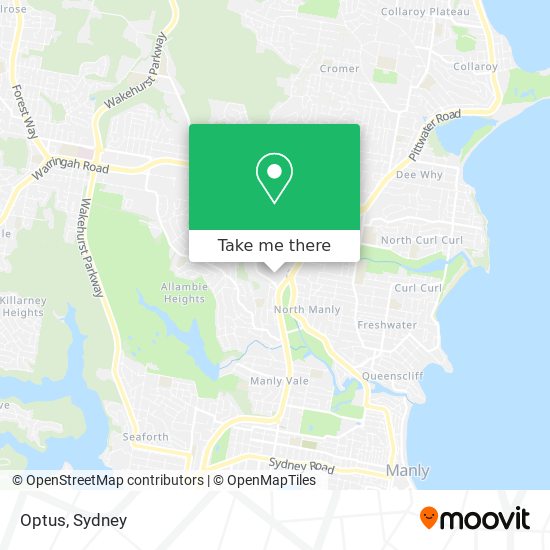 Optus map