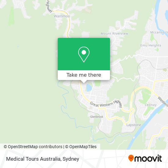 Mapa Medical Tours Australia