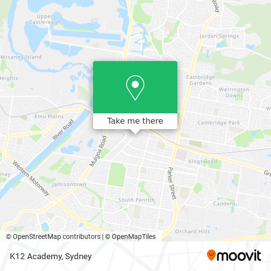 K12 Academy map