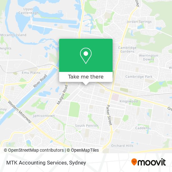 MTK Accounting Services map