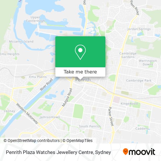 Penrith Plaza Watches Jewellery Centre map