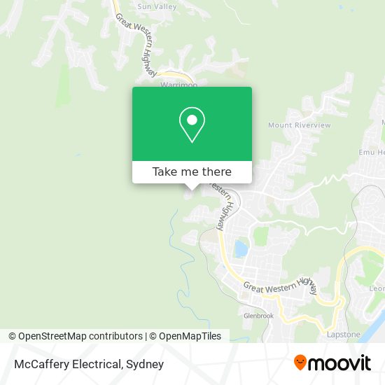 Mapa McCaffery Electrical