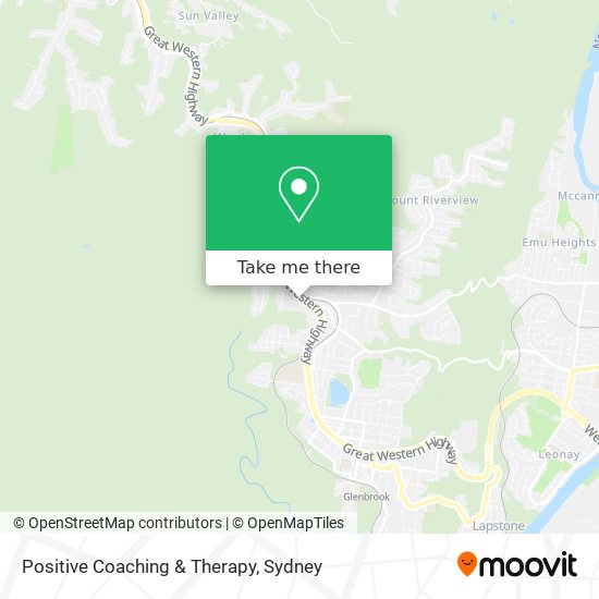 Positive Coaching & Therapy map