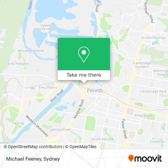 Michael Feeney map