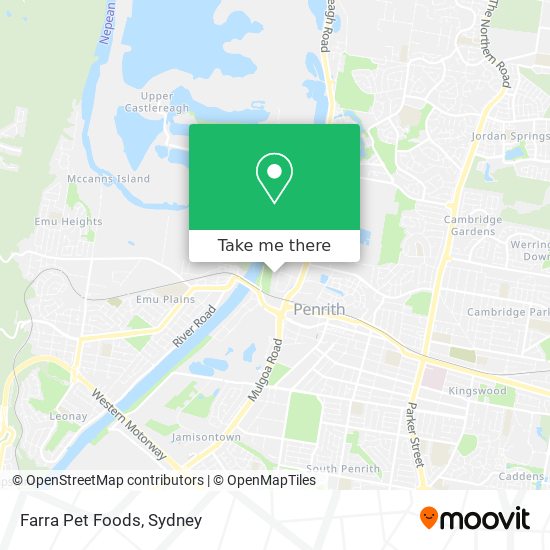 Farra Pet Foods map