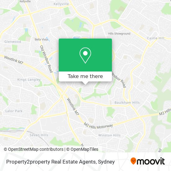 Mapa Property2property Real Estate Agents
