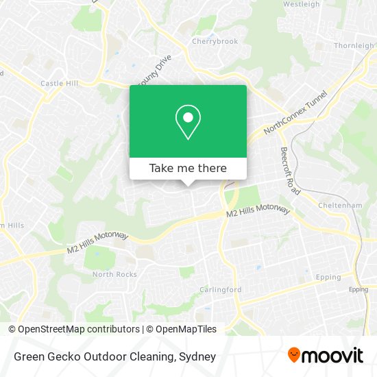 Green Gecko Outdoor Cleaning map