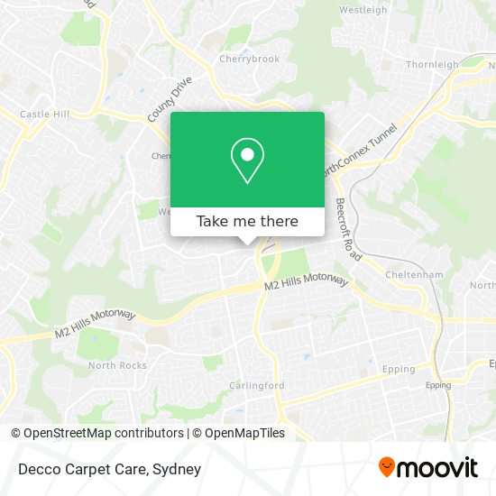 Decco Carpet Care map