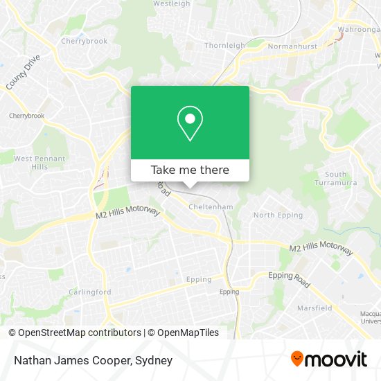 Nathan James Cooper map