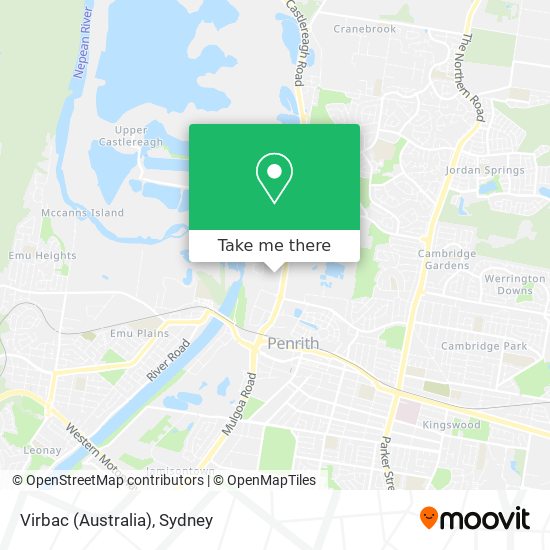 Virbac (Australia) map