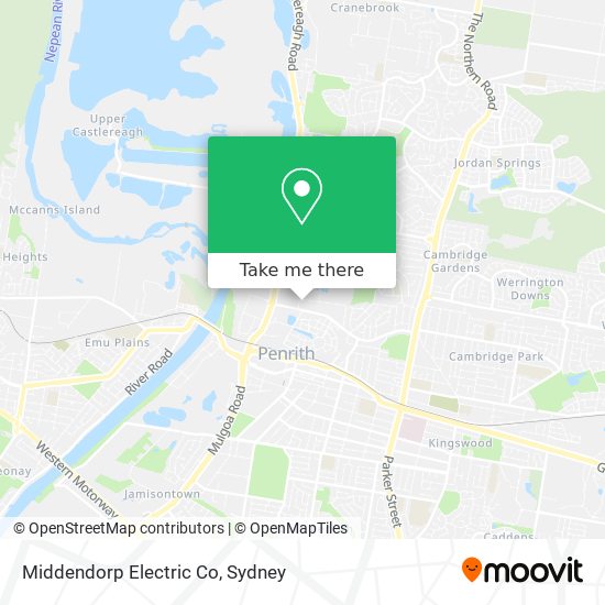 Middendorp Electric Co map