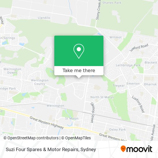 Suzi Four Spares & Motor Repairs map