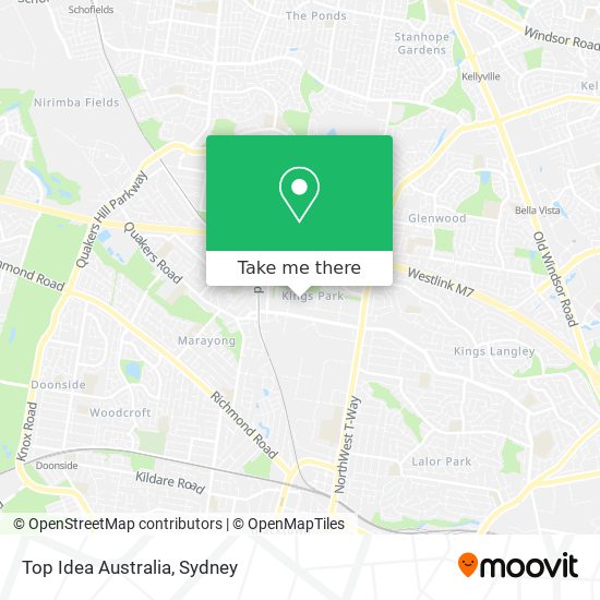 Top Idea Australia map