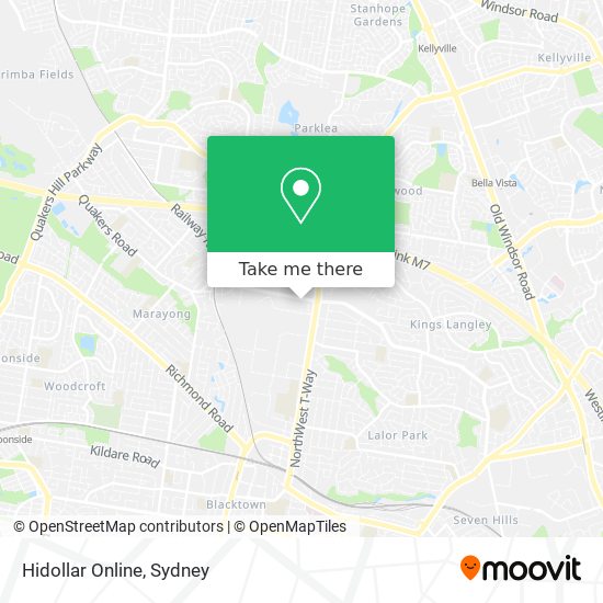 Hidollar Online map