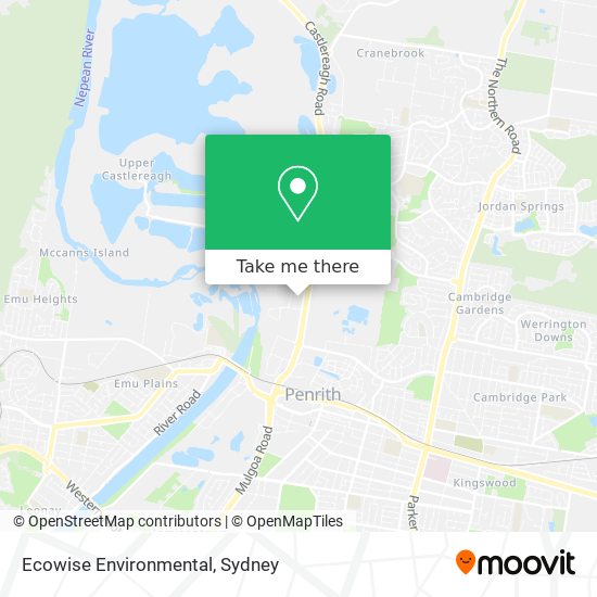 Ecowise Environmental map