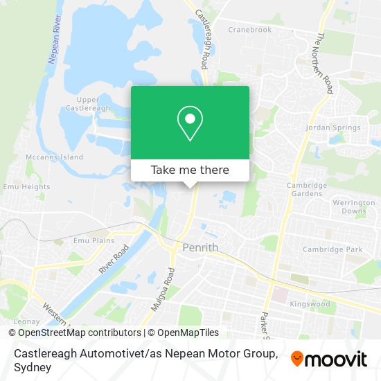 Castlereagh Automotivet / as Nepean Motor Group map