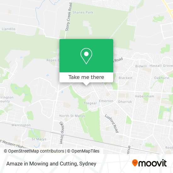 Amaze in Mowing and Cutting map