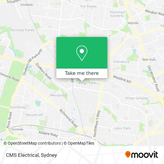 CMS Electrical map