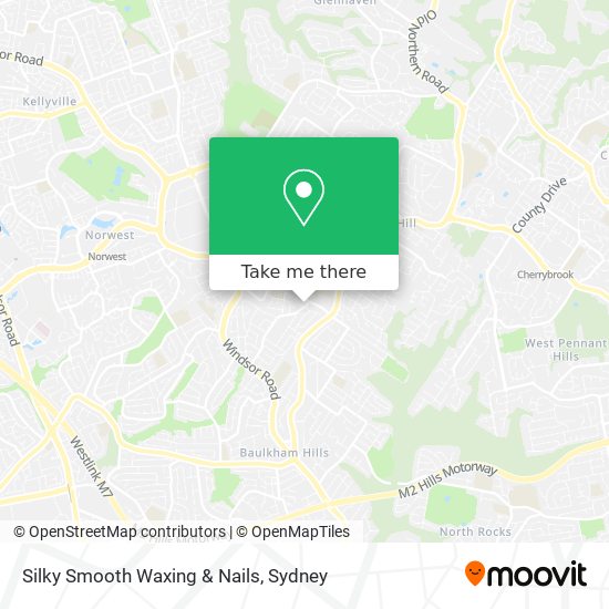 Silky Smooth Waxing & Nails map