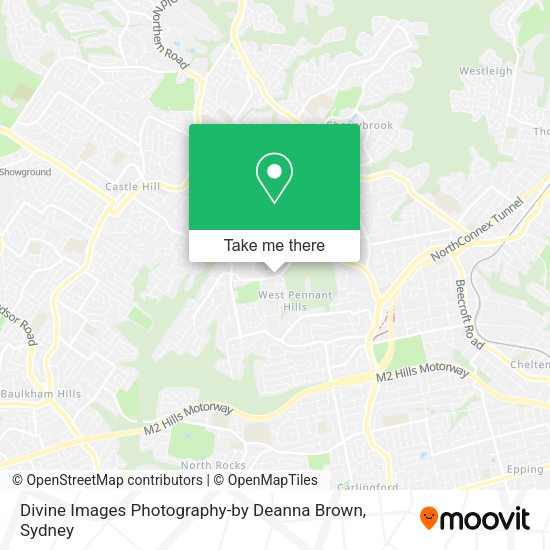 Divine Images Photography-by Deanna Brown map