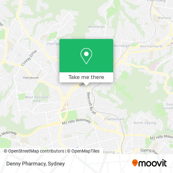 Denny Pharmacy map