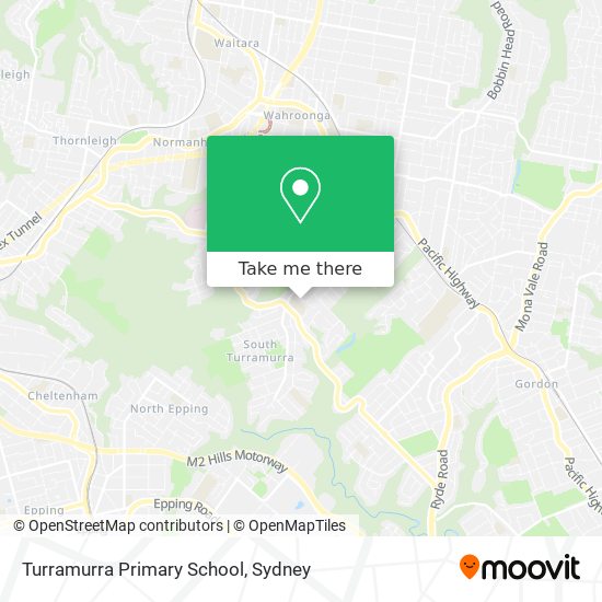 Turramurra Primary School map