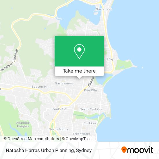 Natasha Harras Urban Planning map
