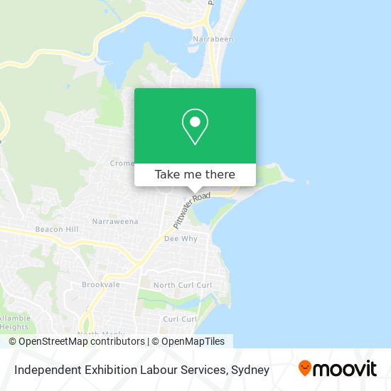 Independent Exhibition Labour Services map