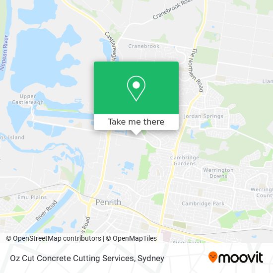 Mapa Oz Cut Concrete Cutting Services