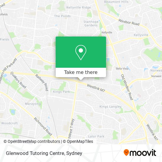 Glenwood Tutoring Centre map